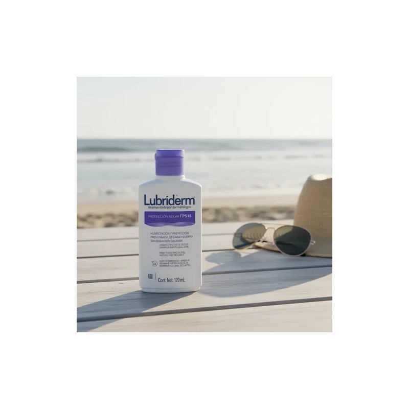 Crema Lubriderm Fps 15 Invisible Cara Y Cuerpo 120ml