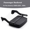Motorcycle Passenger Sissy Bar Adjustable Backrest Pad Compatible with Harley