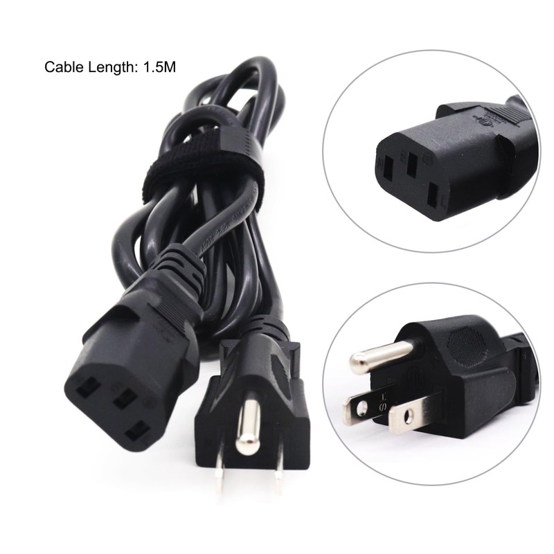 5V 15A 75W Power Supply AC/DC Adapter, 100-240V to DC
