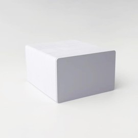 Printable Glossy Blank PVC Cards White Quality Plastic ID Card for Photo ID Badges CR80 30 Mil Whte PVC Card 250