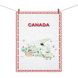CMNIM Canada Souvenir Gifts Canada Kitchen Towel Canada Themed Gifts Canada Kitchen Gifts for Canadian Housewarming Gifts (Canada Towel)