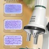 Kids Microscope Science Kit 200 to 1200X Magnification Flexible Angle