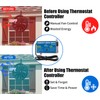 Makevivi Attic Fan Thermostat Control, Plug & Play Socket Design,
