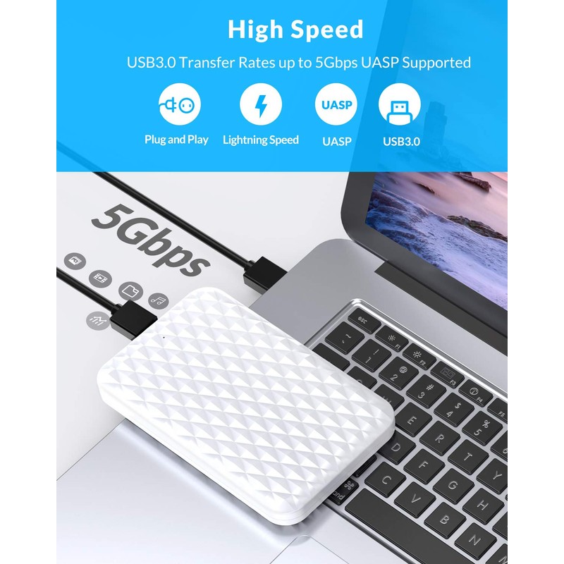ORICO 2.5 inch SATA USB3.0 HDD Hard Drive Disk Portable