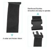 Wheelchair Safety Belt Restraint Harness Protective Adjustable Strap for PatientsBlack
