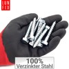 LUN FIX Hexagon Wood Screws 6 x 80 mm Pack
