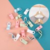 100 Counts Hanger Connector Hooks for Clothes Storage,Space Saving Organizer,Space