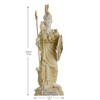 Athena With Owl Medusa Shield Greek Goddess Alabaster Statue Gold