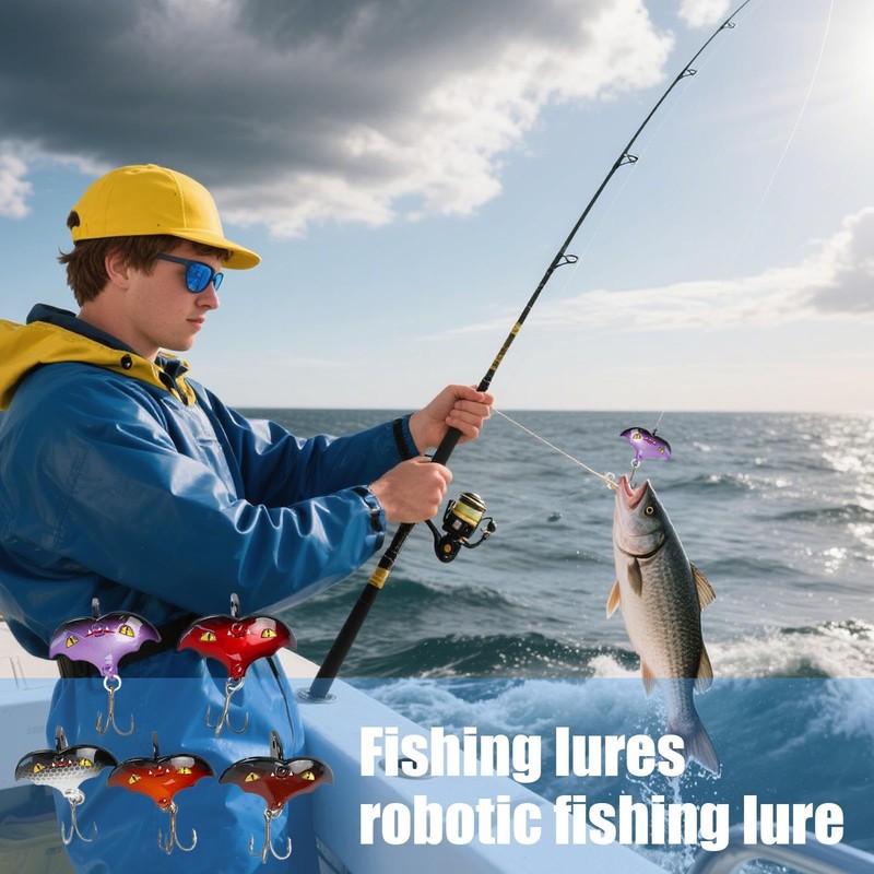 Realistic Fishing Lures | Fish Lures | Electroplated Sequins Bat