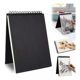 2pcs Cuaderno Dibujo O Acuarela Portada 16k 18x25cm