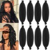 Springy Afro Twist Hair 18inch Marley Twist Braiding Hair 8