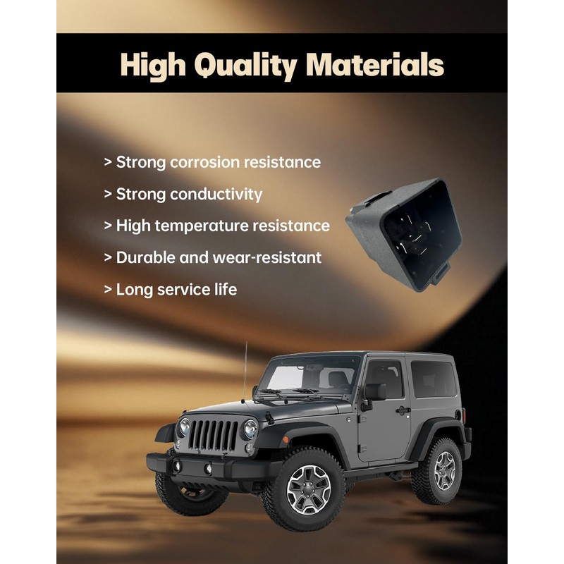 OWNDR Engine Cooling Fan Motor Relay Fit for Jeep Wrangler