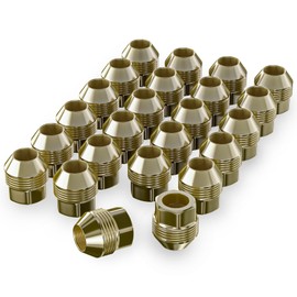 YIZBAP 24PCS 14x1.5 OEM Factory Lug Nuts,1.12" Tall Open End Bulge Acorn M14x1.5 Lug Nuts for Silverado Suburban Express Sierra 1500 Avalanche Escalade