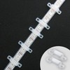 DEMASLED Pack LED Strip Light Mounting Brackets LED Strip Light