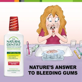 Healthy Gums Mouth Rinse Peppermint 16 oz (Multi-Pack)