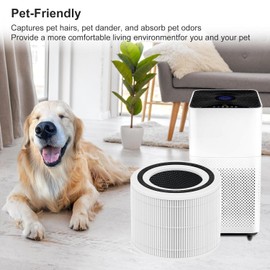 Core 300 Core 300s Filter Compatible with LEVOIT Core 300 and Core 300S VortexAir Air Purifier, Core 300-RF and Core P350 3-in-1 Hepa Filter, Part No. Core 300-RF and Core P350-RF, 2 Pack Green