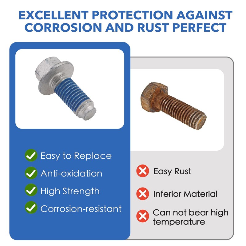 13864 Driveshaft Flange Bolts Compatible with Select Models ，Work for