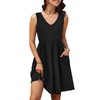 RUMIA Summer Casual Midi Dresses for Women Vocation 2025 Women's