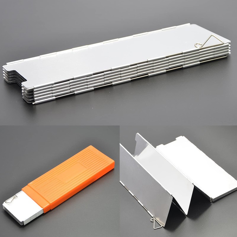 Bay Breeze Folding Stove Wind Screen Shield for Portable Stove