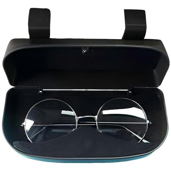 Ksheria Sunglass Holder for Car,Sunglasses Holder for Car Visor,Shockproof Clip-On