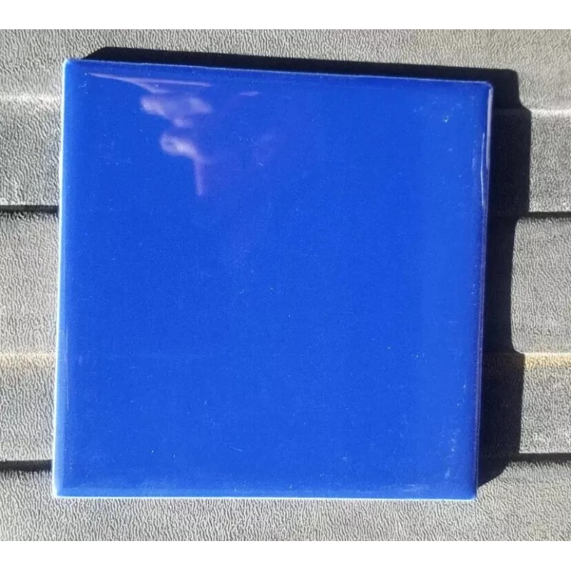 American Olean 1 pcs. Glossy Ceramic Tile *Sapphire Blue *
