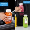 8 Pack 16 Oz Reusable Glass Milk Bottles w 100%