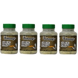 Johnnys Garlic Spread and Seasoning XjECar, 4Pack (18 Ounce)