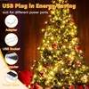 Ollny Christmas Tree Lights Indoor - 2.5mX10 Strands 250 LEDs