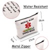 JXGZSO Funny Medical Gifts Emergency Medical Makeup Bag First Responder