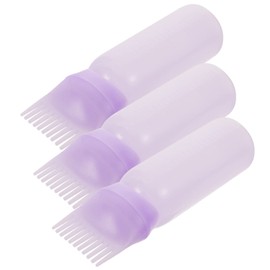 MERRYHAPY Hair Oiling Applicator Bottle Set Root Comb Applicator Bottles for Hair Dyeing
