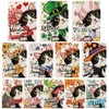 YOVOYOA Cute Black Cat Garden Flags for Outside Set of