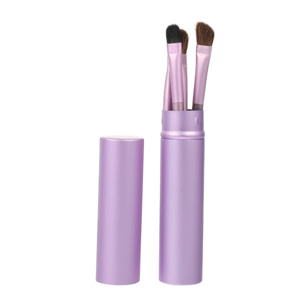 Healeved 5-piece Eye Shadow Brush Set Case Makeup Brush for