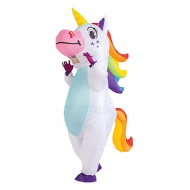 AirSuit® Inflatable Costume XXL Unicorn | Unusual Inflatable Costume | Premium Quality | Adult Size | Polyester | Comfortable to Wear | Includes Inflation System | OriginalCup®