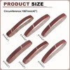 HARFINGTON 2 x 42 Inch Sanding Belts, 6 Pcs 36/40/60/80/100/120