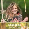 H2i children's trapezoidal swing wooden rung incl. Carabiner for hanging.