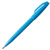 Pentel Sign Pen, Sky Blue, Set of 3