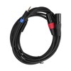 3.5mm Stereo Male to Dual 2 XLR Male Plug Connector