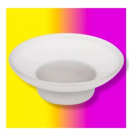 Cristalia Jabonera Plato De Cristal Satinado Repuesto Para Baño Vidrio