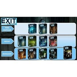 Devir - Exit - La Tumba del Faraón Juego de Mesa, 6+ Años, Multicolor, BGEXIT2