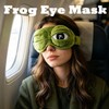 3D Frog Sleep Mask, Frog Eye Mask for Sleeping, Adjustable