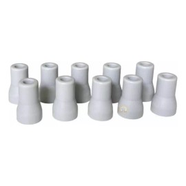 Vedent Cln Boquilla De Goma Para Eyector Dental 10 Pzs