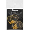 IBANEZ Flat Pick Sand Grip Yellow Pack of 6 (PPA14HSG-YE)