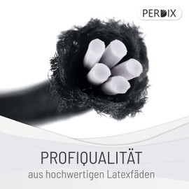 perdix Rubber Cord 3mm 5M Black Rubber Cord for Tent Backpack Garden Jewelry Cord Hat Elastic Band