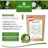 MoriVeda Brahmi Capsules with Brahmi Plant Powder (Bacopa Monnieri) 60