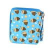 Pencil Storage Bag Bee Pattern High Capacity 127 Holes Multi