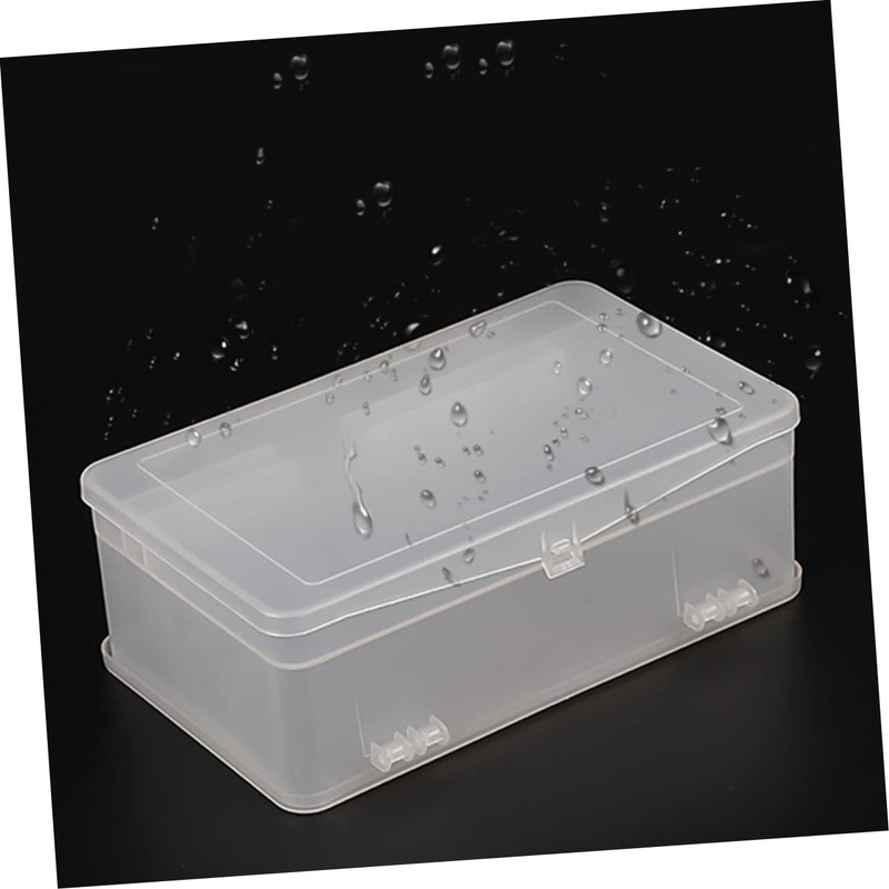 Ipetboom Double Layer Nail Tools Storage Box Organizer Dividers for