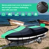 XYZCTEM Marine Grade Waterproof UV Resistant 20'-22' Boat Cover,Fits V-Hull,Fishing