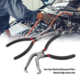 2Pcs Electrical Disconnect Pliers, Fuel Line Petrol Clip Pipe Pliers with 60 Degree Plier Head, Non Slip Grip, Hose Disconnect Tools