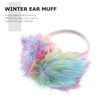 Kichvoe 1 Pc warm earmuffs Adorable Headwear Faux Fur Ear