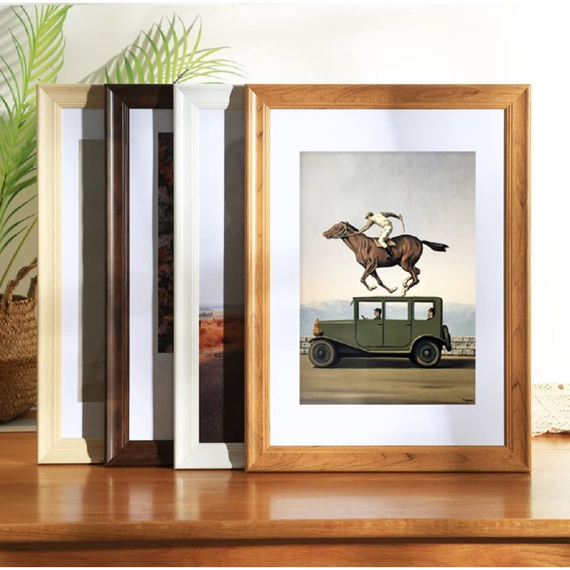 Wooden Photo Frame, A4 Size, Can Be Placed, Acrylic, High